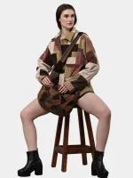 Corduroy Patchwork Jacket - Image 4
