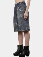 Levi’s Silver Foil Jorts - Image 14