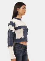 Vintage Knit Crop Top