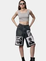 Wrangler Graphic Patch Jorts - Image 3