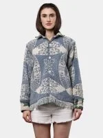 Tapestry Blanket Reworked Jacket
