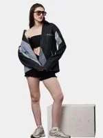 Denim Jacket with Contrast Thread Work - Image 16