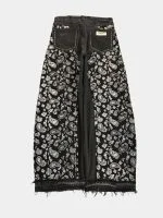 Black Paisley Baggy Pants – Hand-Stitched - Image 17