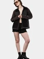 Carhartt Double Knee Patch Denim Jacket - Image 17