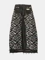 Black Paisley Baggy Pants – Hand-Stitched - Image 16