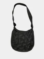 Raw Cut Patchwork Black Tote Bag - Image 5