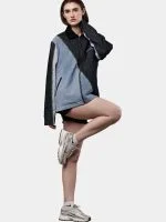 Denim Jacket with Contrast Thread Work - Image 10