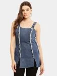 Wrangler Denim Micro Mini Dress
