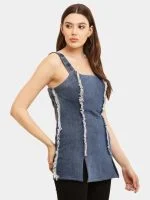 Wrangler Denim Micro Mini Dress - Image 6