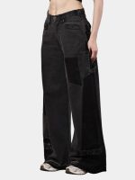 Dual-Tone Baggy Carpenter Pants - Image 11