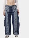 Duo-Tone Denim Pants from Vintage Oversized Jeans