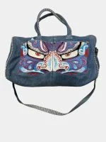 Denim Monster Duffle Bag