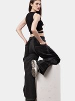 Dual-Tone Baggy Carpenter Pants - Image 3