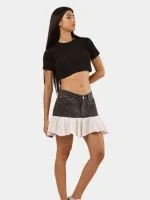 Levi’s Denim Ruffle Mini Skirt - Image 10