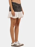 Levi’s Denim Ruffle Mini Skirt - Image 9