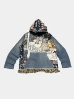 Tapestry & Denim  Hoodie - Image 15