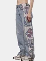 Levi’s Denim Pants with Tapestry Side Panels