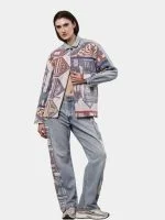 Levi’s Tapestry Denim Set –  Pattern Pants & Denim Tapestry Jacket - Image 19