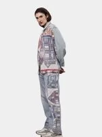 Levi’s Tapestry Denim Set –  Pattern Pants & Denim Tapestry Jacket - Image 18
