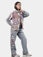 Levi’s Tapestry Denim Set –  Pattern Pants & Denim Tapestry Jacket - Image 15