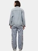 Levi’s Tapestry Denim Set –  Pattern Pants & Denim Tapestry Jacket - Image 13