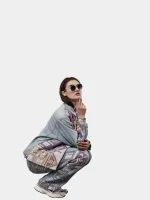 Levi’s Tapestry Denim Set –  Pattern Pants & Denim Tapestry Jacket - Image 6