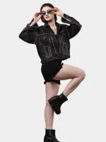 Chrome Dust Denim Jacket - Image 11