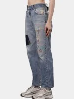 Levi’s 501 Hand-Thread Patchwork Jeans - Image 12