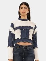 Retro Cable Knit Sweater