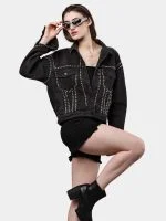 Chrome Dust Denim Jacket - Image 10