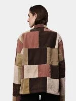 Corduroy Patchwork Jacket - Image 2
