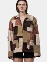 Corduroy Patchwork Jacket - Image 15