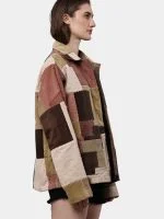 Corduroy Patchwork Jacket - Image 14